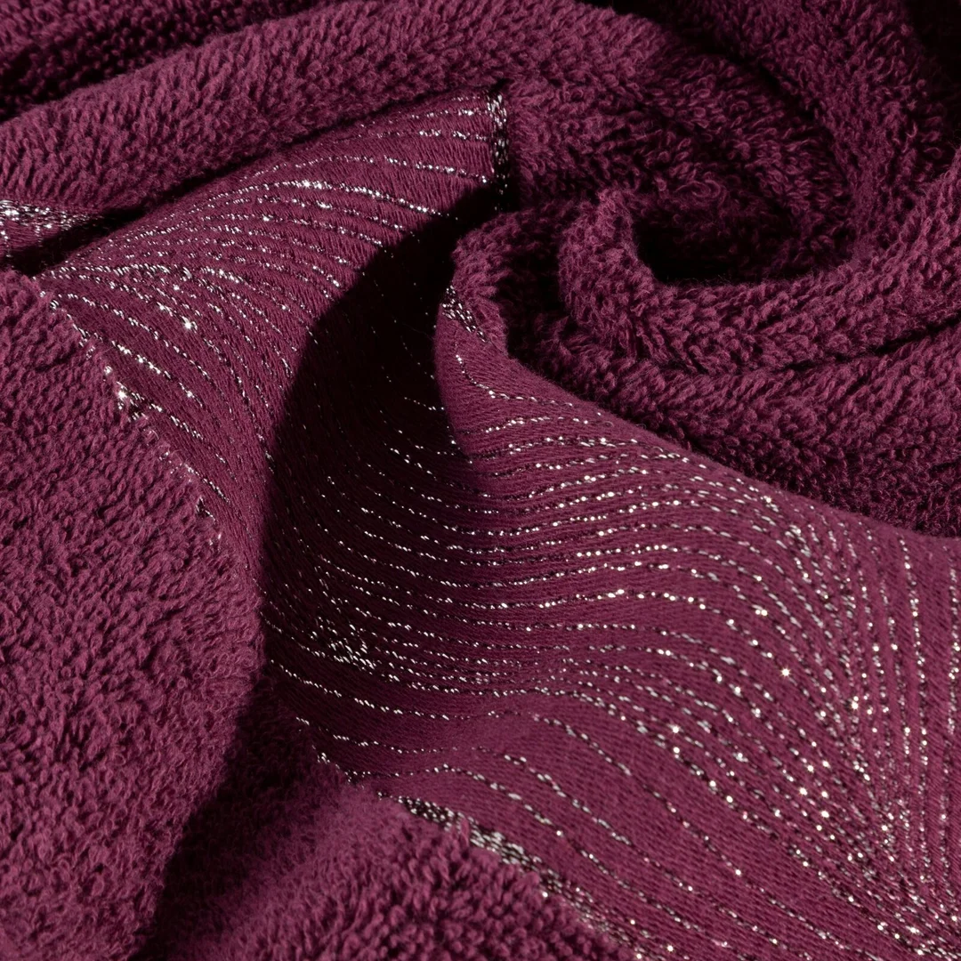Ręcznik Mariel 50x90 bordowy frotte 500g/m2 Eurofirany — zdjęcie 2