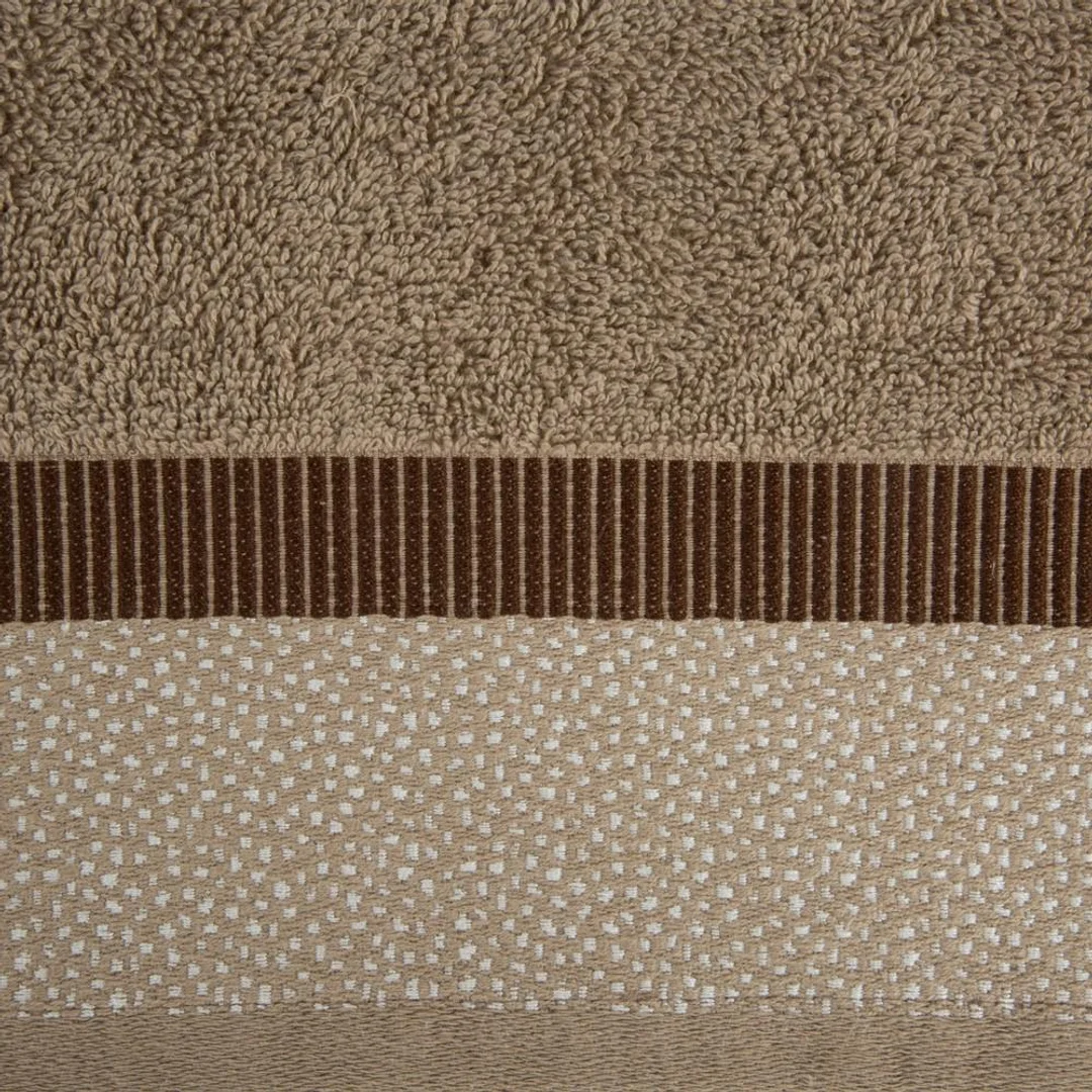 Ręcznik Marit 50x90 beżowy ciemny frotte 485 g/m2 Eurofirany — zdjęcie 3