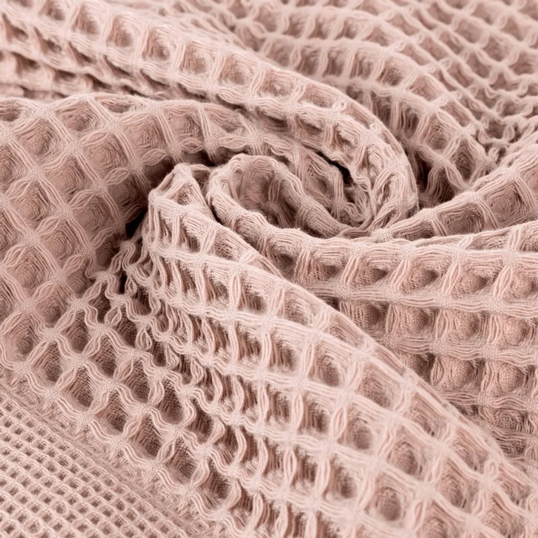 Ręcznik Melo 50x90 04 różowy o waflowej strukturze 400 g/m2 Eurofirany — zdjęcie 4