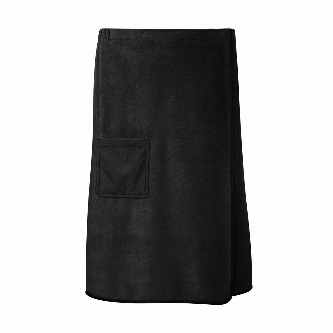 Ręcznik męski do sauny Kilt Active L/XL czarny mikrofibra — zdjęcie 2
