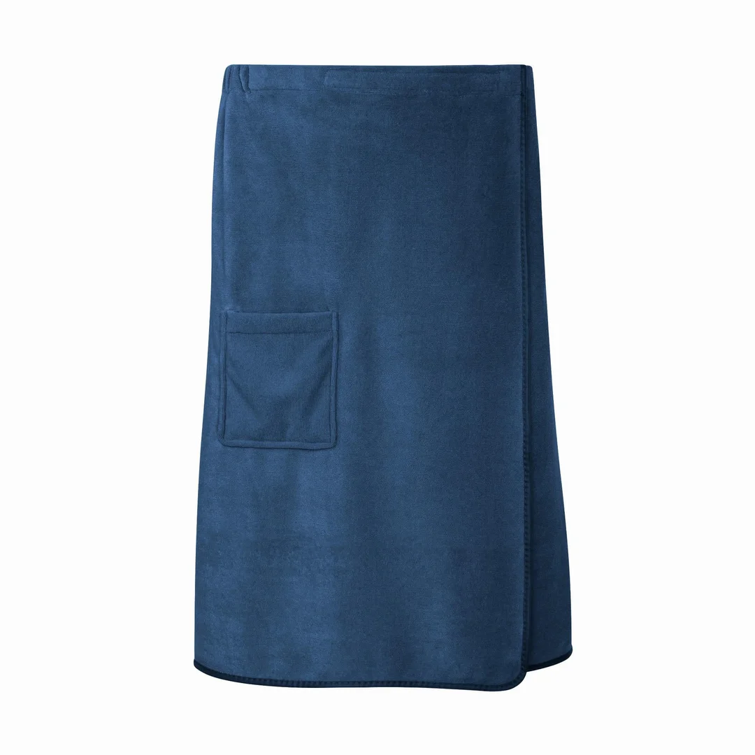 Ręcznik męski do sauny Kilt Active L/XL granatowy mikrofibra — zdjęcie 2