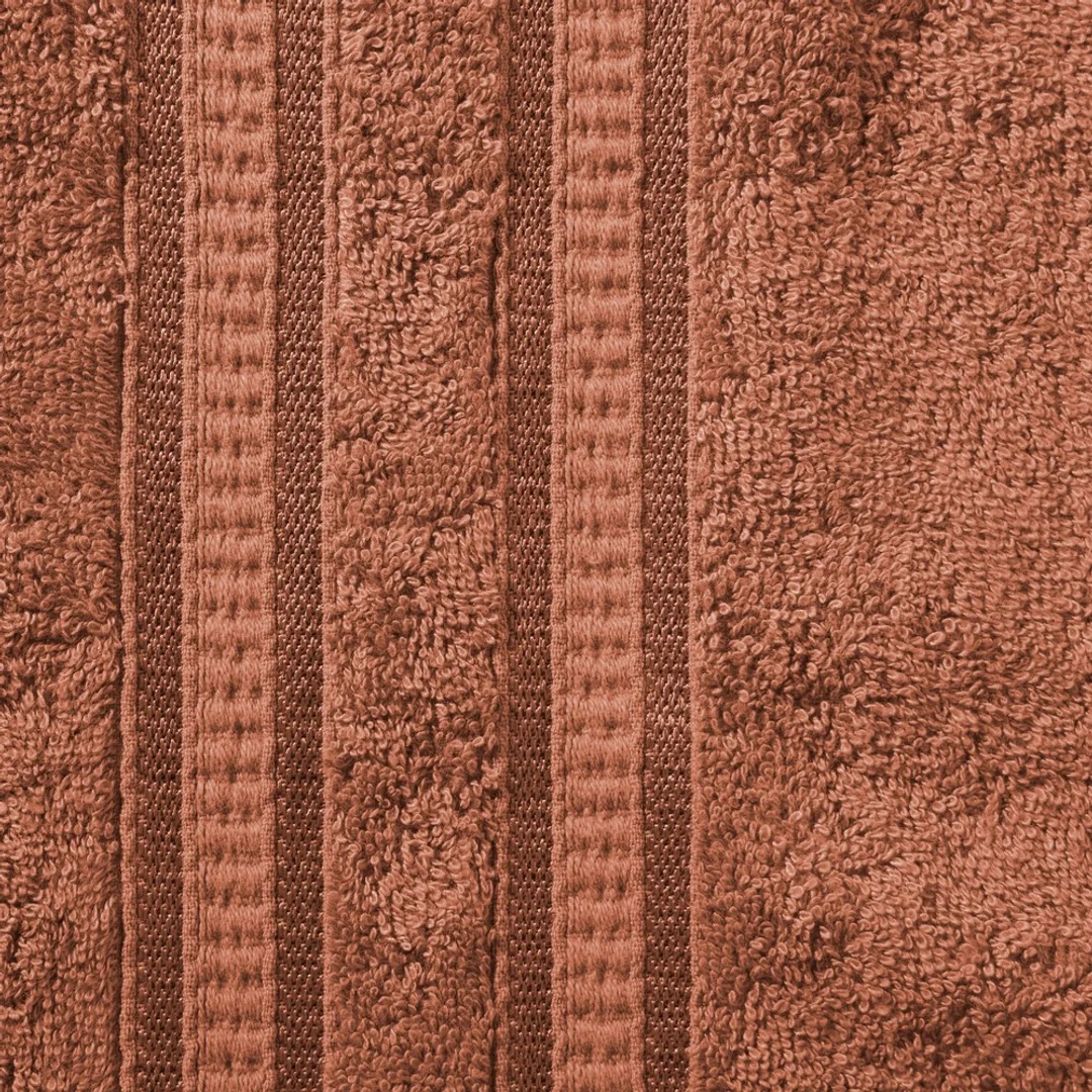 Ręcznik Mila 50x90 ceglasty bambusowy frotta 500g/m2 Eurofirany — zdjęcie 2