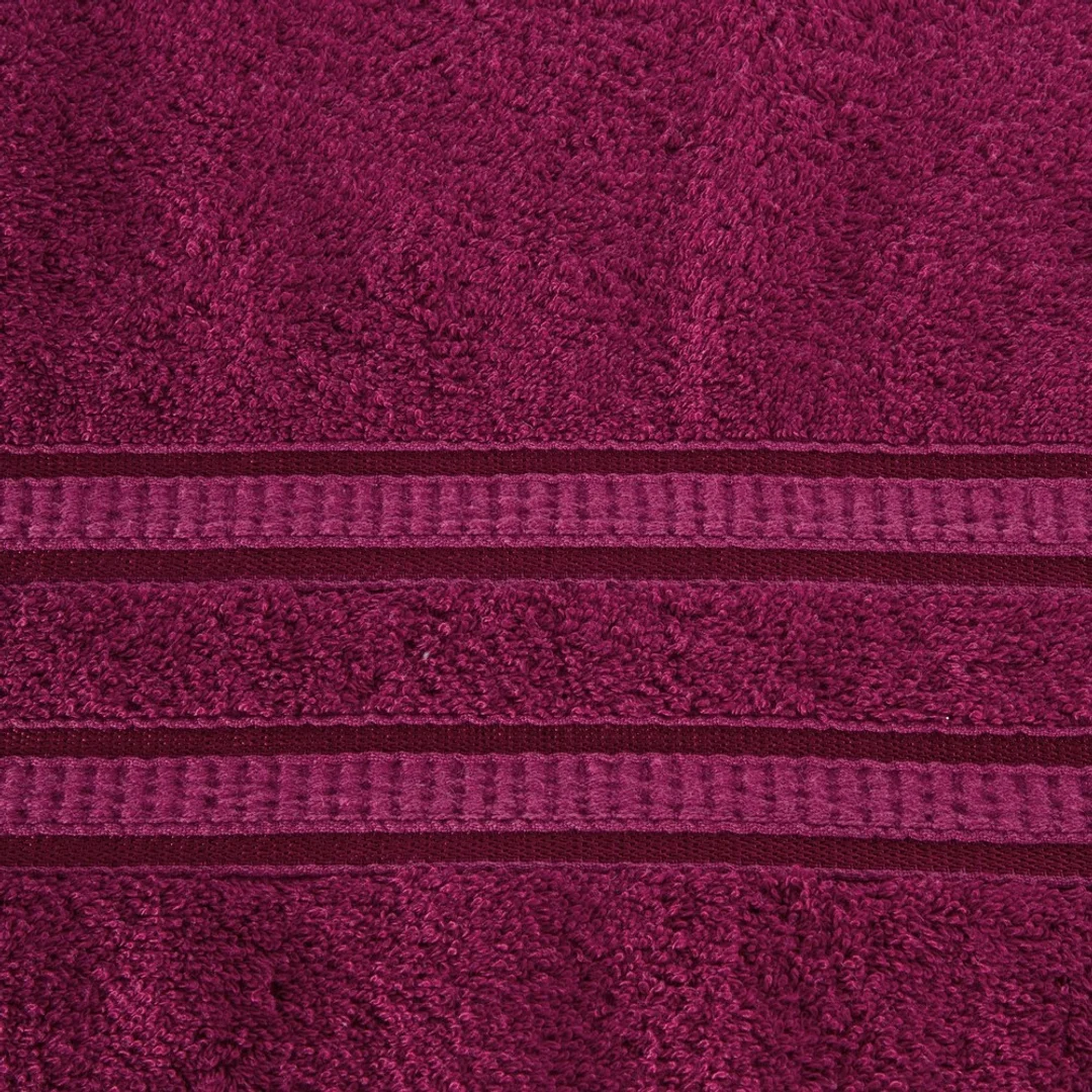 Ręcznik Mila 70x140 amarantowy bambusowy frotta 500g/m2 Eurofirany — zdjęcie 2