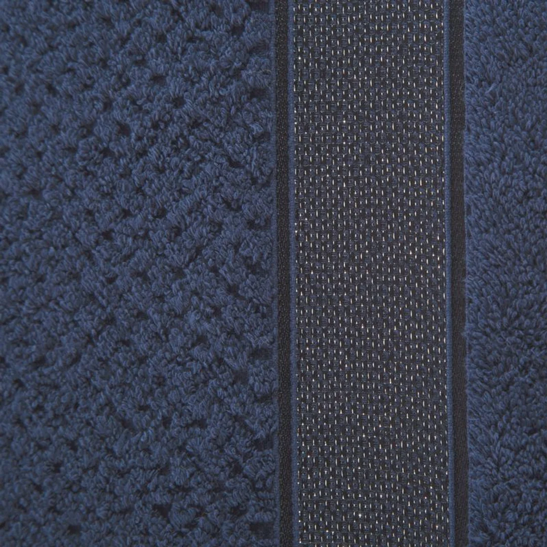 RĘCZNIK MILAN (08) 30 X 50 CM GRANATOWY — zdjęcie 2