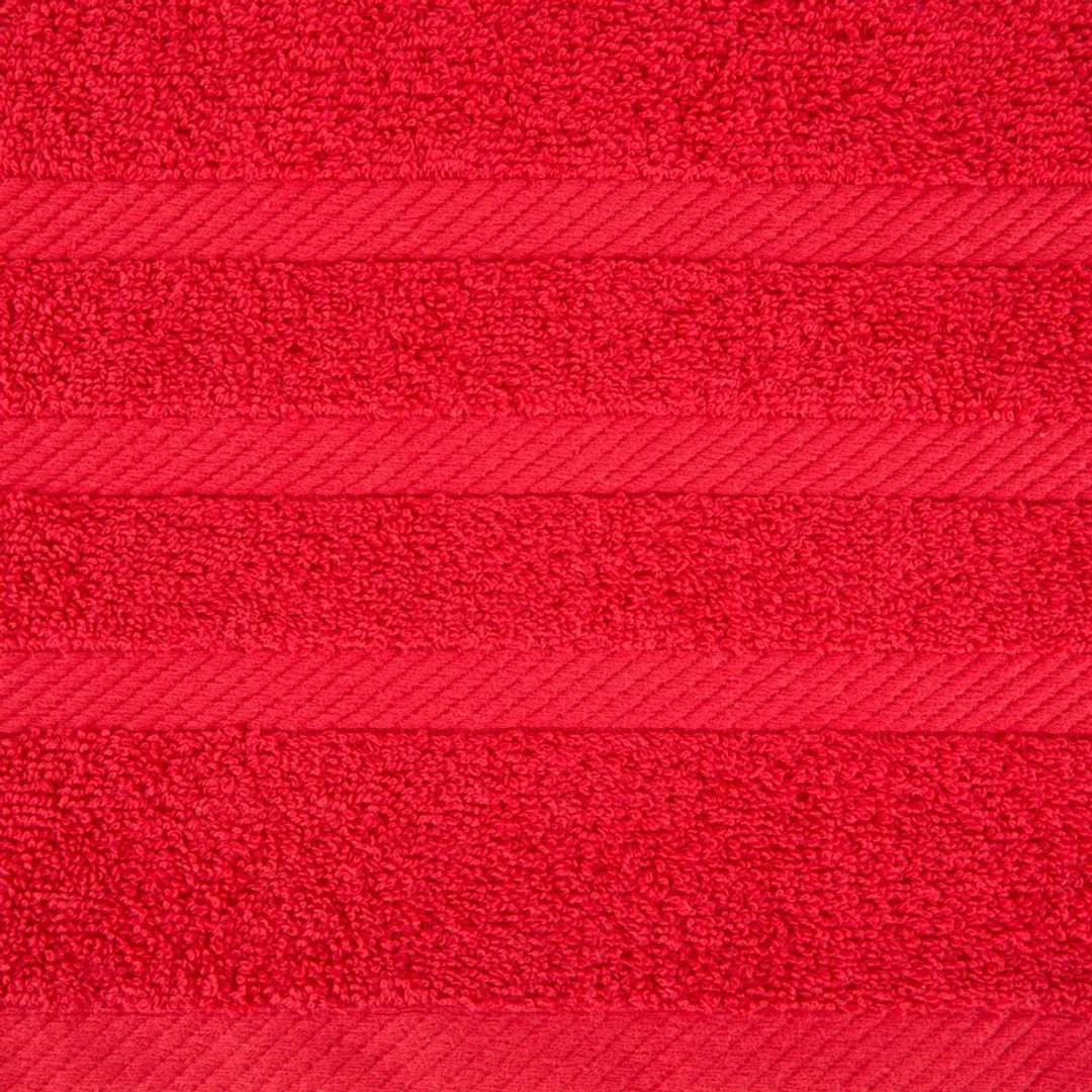 Ręcznik Milo 100x150 czerwony 500 g/m2 frotte bawełniany Eurofirany — zdjęcie 2