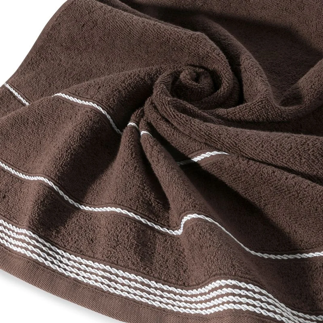 Ręcznik Mira 50x90 brązowy 04 frotte 500 g/m2 Eurofirany — zdjęcie 3