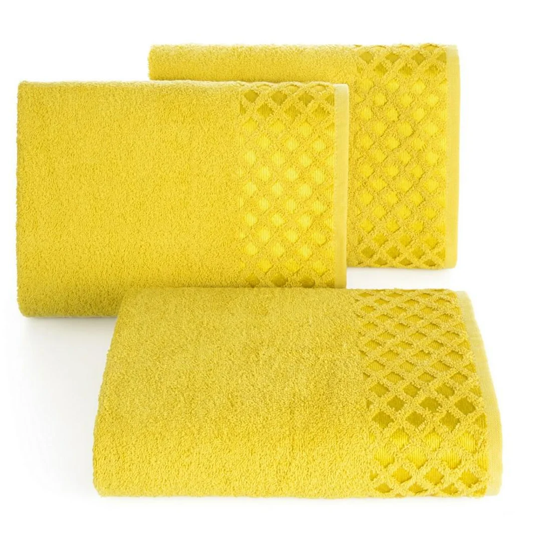 Ręcznik Nela 50x90 musztardowy 460g/m2 Eurofirany — zdjęcie 2