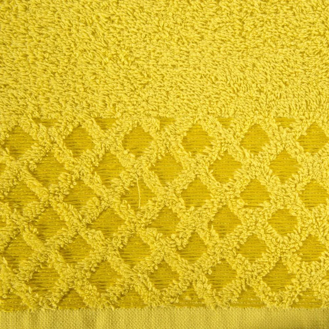 Ręcznik Nela 50x90 musztardowy 460g/m2 Eurofirany — zdjęcie 3