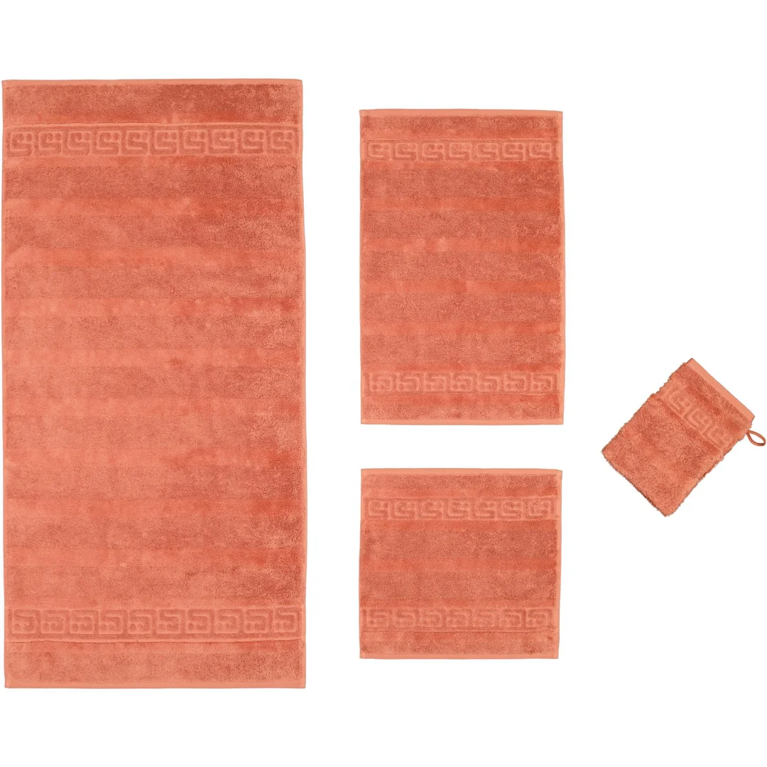 Ręcznik Noblesse 50x100 ceglany 387 frotte 550g/m2 100% bawełna Cawoe — zdjęcie 3