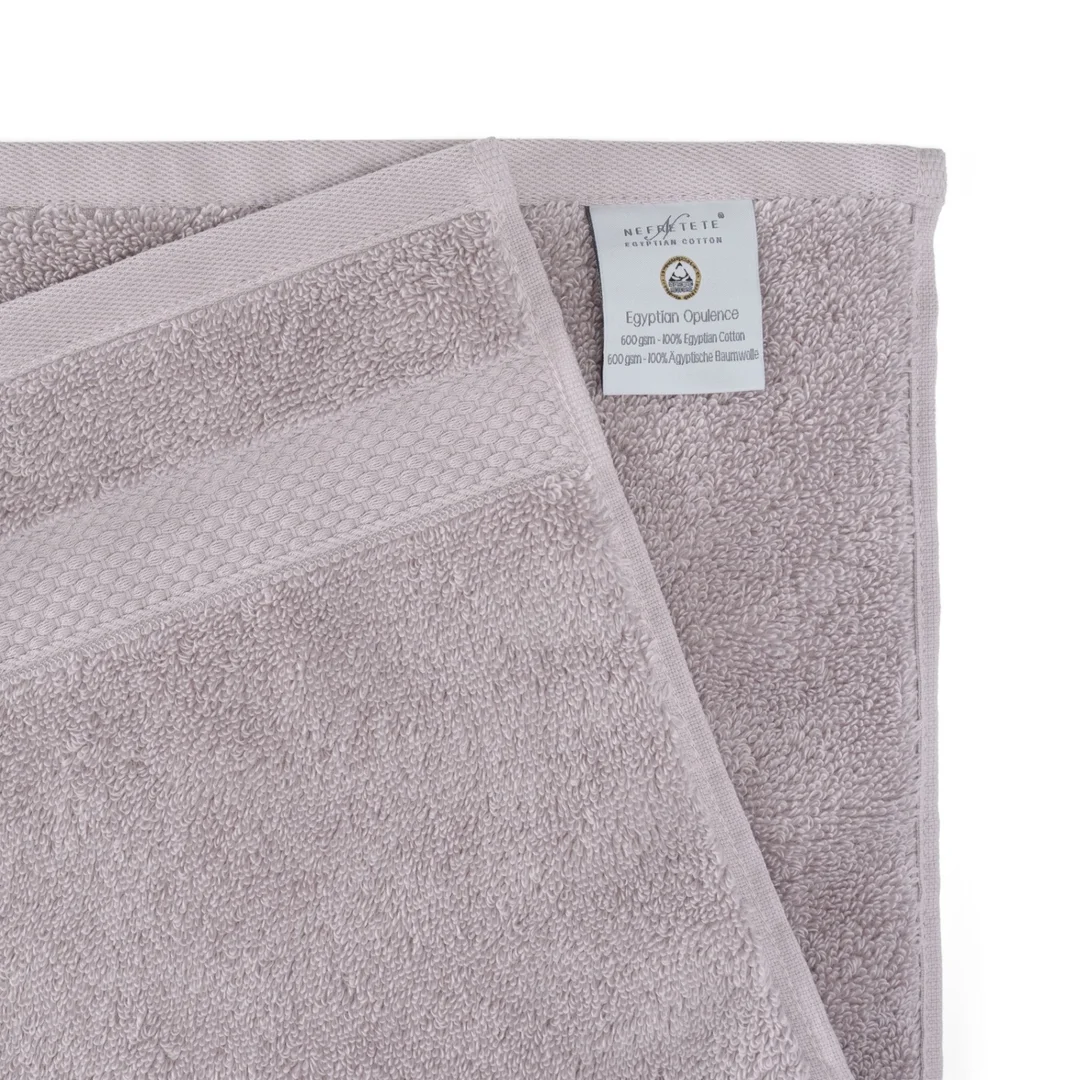 Ręcznik Opulence 50x90 wrzosowy z bawełny egipskiej 600 g/m2 Nefretete — zdjęcie 2