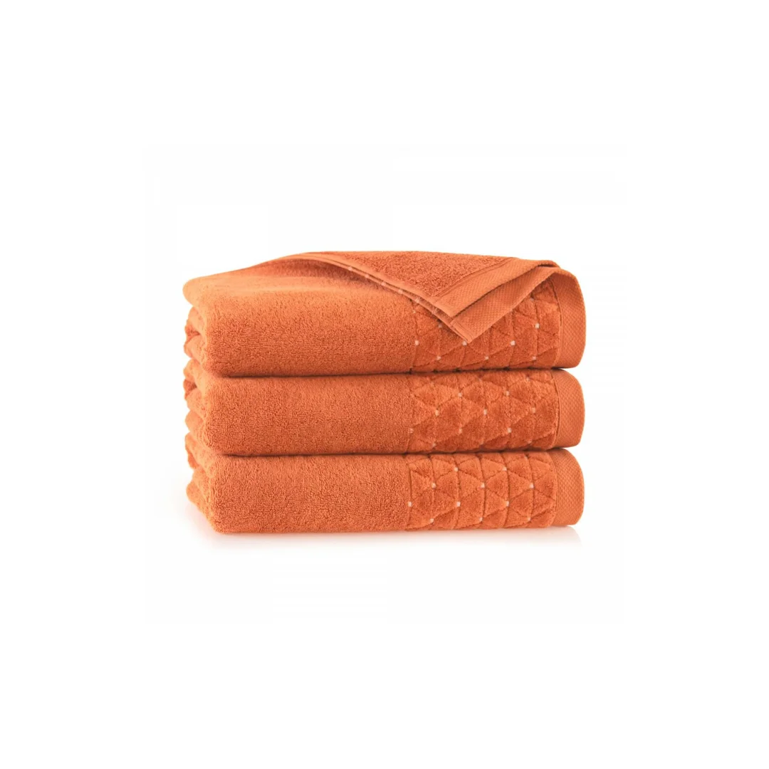 Ręcznik Oscar AB 70x140 miedziany jasny frotte 500 g/m2 Zwoltex — zdjęcie 2