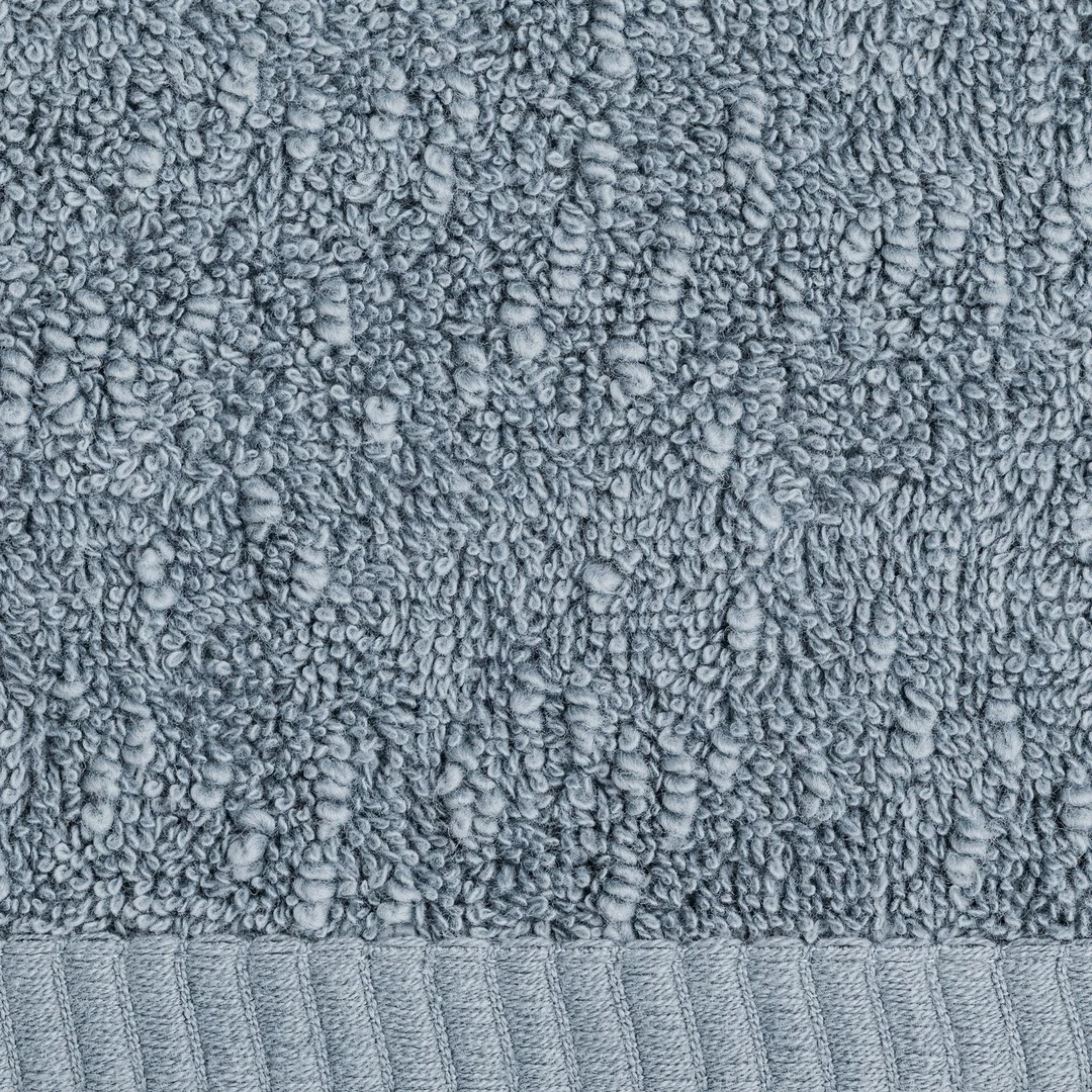 Ręcznik Palermo 70x140 niebieski frotte z efektem boucle 530 g/m2 Terra Collection Eurofirany — zdjęcie 2