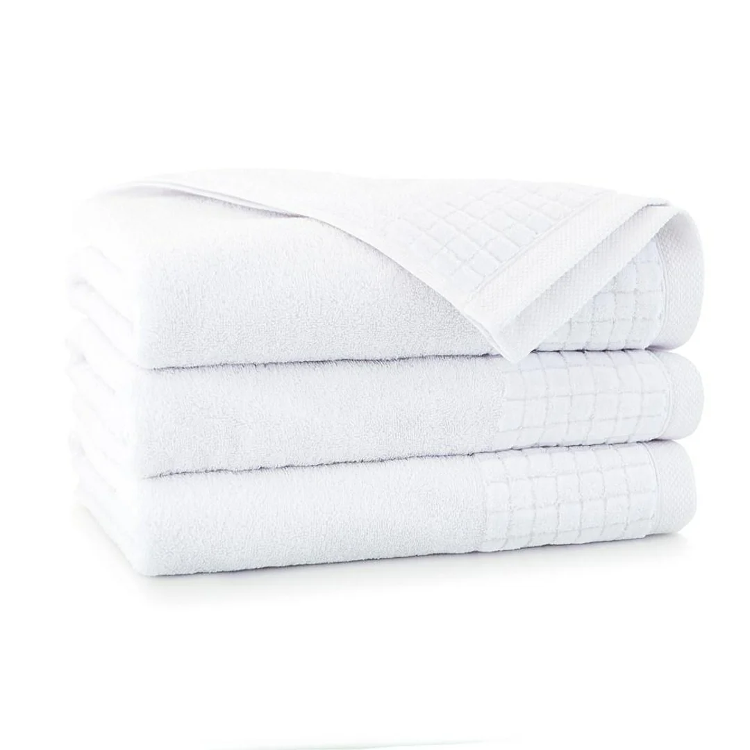 Ręcznik Paulo 3 AG 70x140 biały 8587/k11-500 500g/m2 — zdjęcie 3