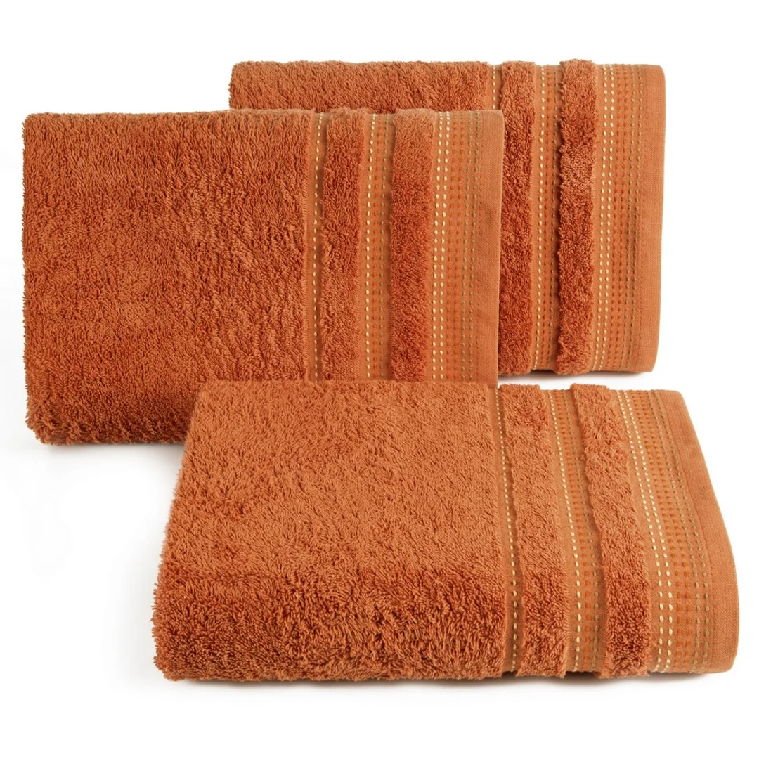 Ręcznik Pola 50x90 04 pomarańczowy frotte 500 g/m2 Eurofirany — zdjęcie 2