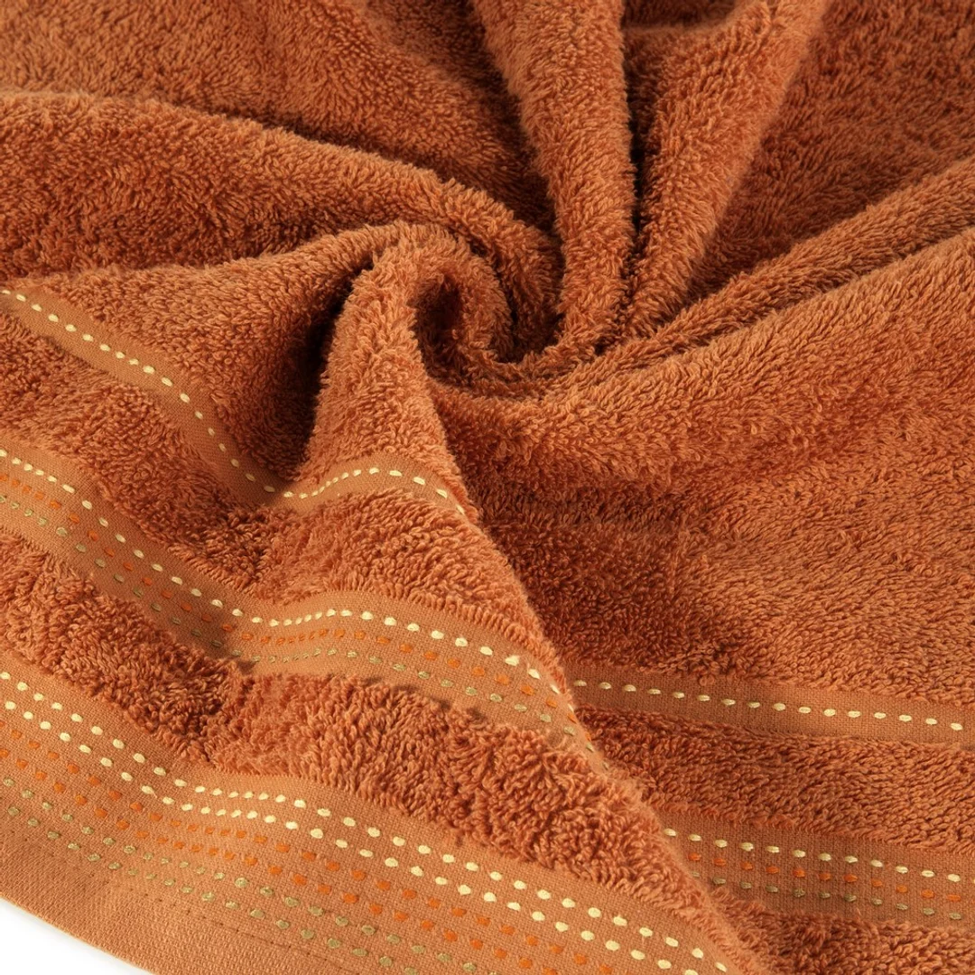 Ręcznik Pola 50x90 04 pomarańczowy frotte 500 g/m2 Eurofirany — zdjęcie 4