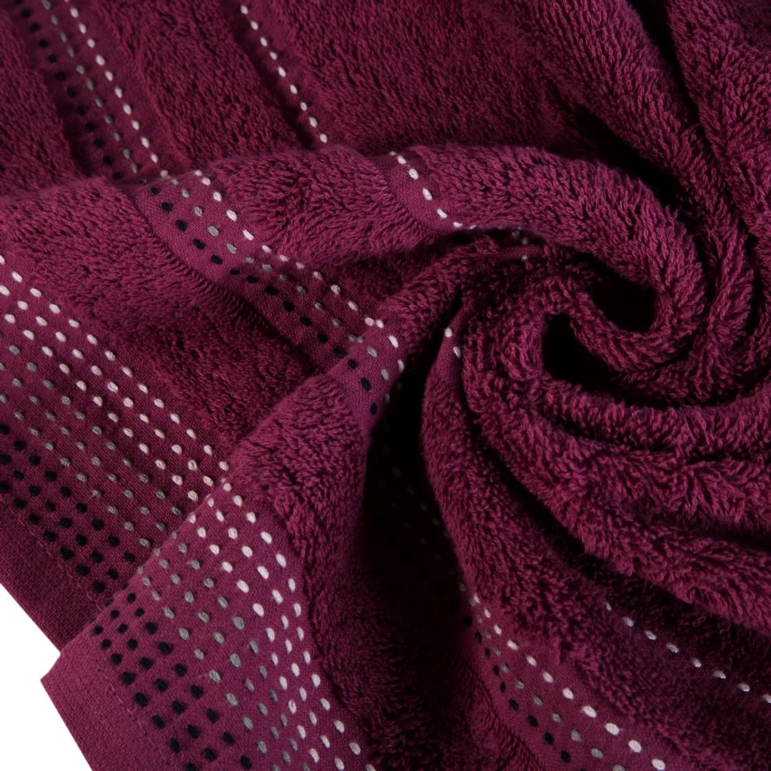 Ręcznik Pola 50x90 24 bakłażanowy frotte 500 g/m2 Eurofirany — zdjęcie 4