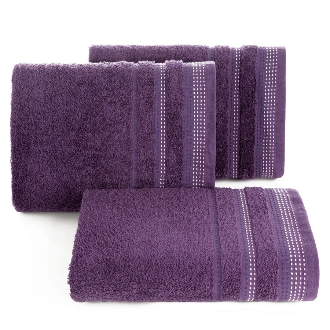 Ręcznik Pola 70x140 11 śliwkowy frotte 500 g/m2 Eurofirany — zdjęcie 2