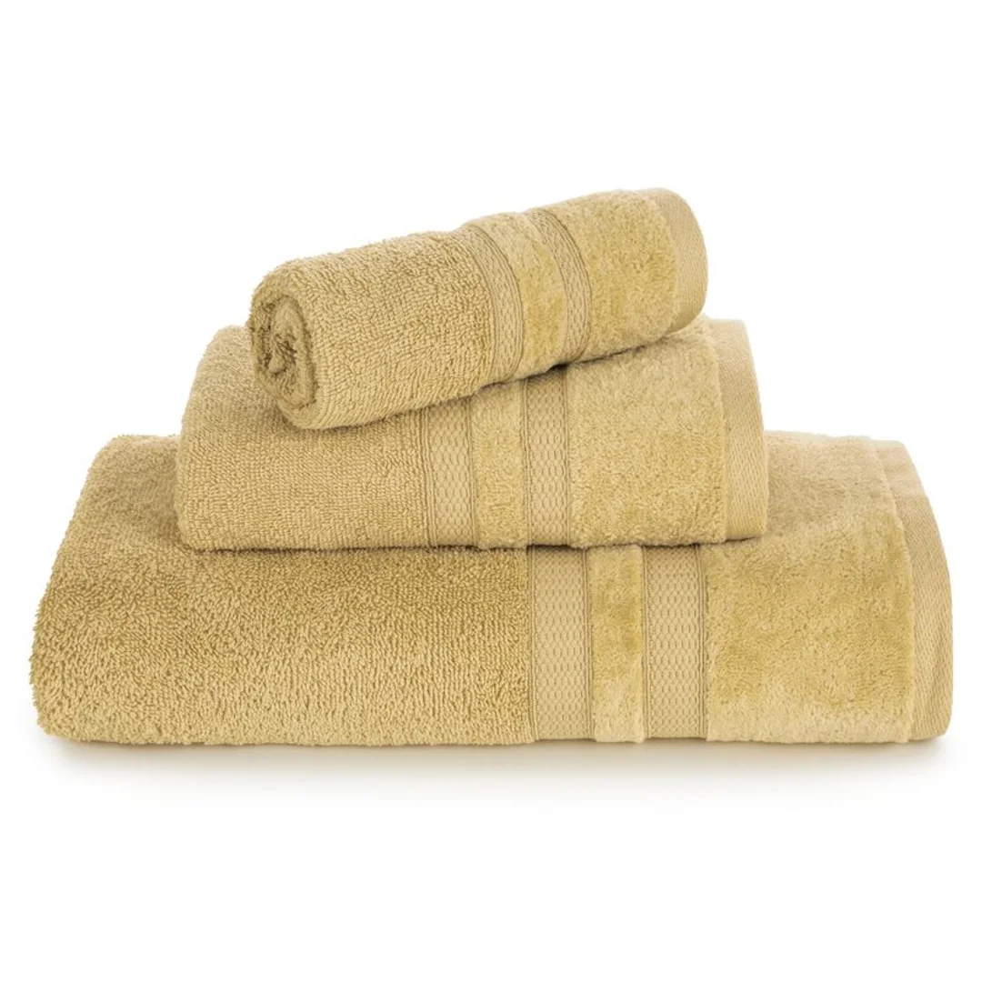 Ręcznik Porto 50x90 06 musztardowy 500 g/m2 frotte Eurofirany — zdjęcie 2