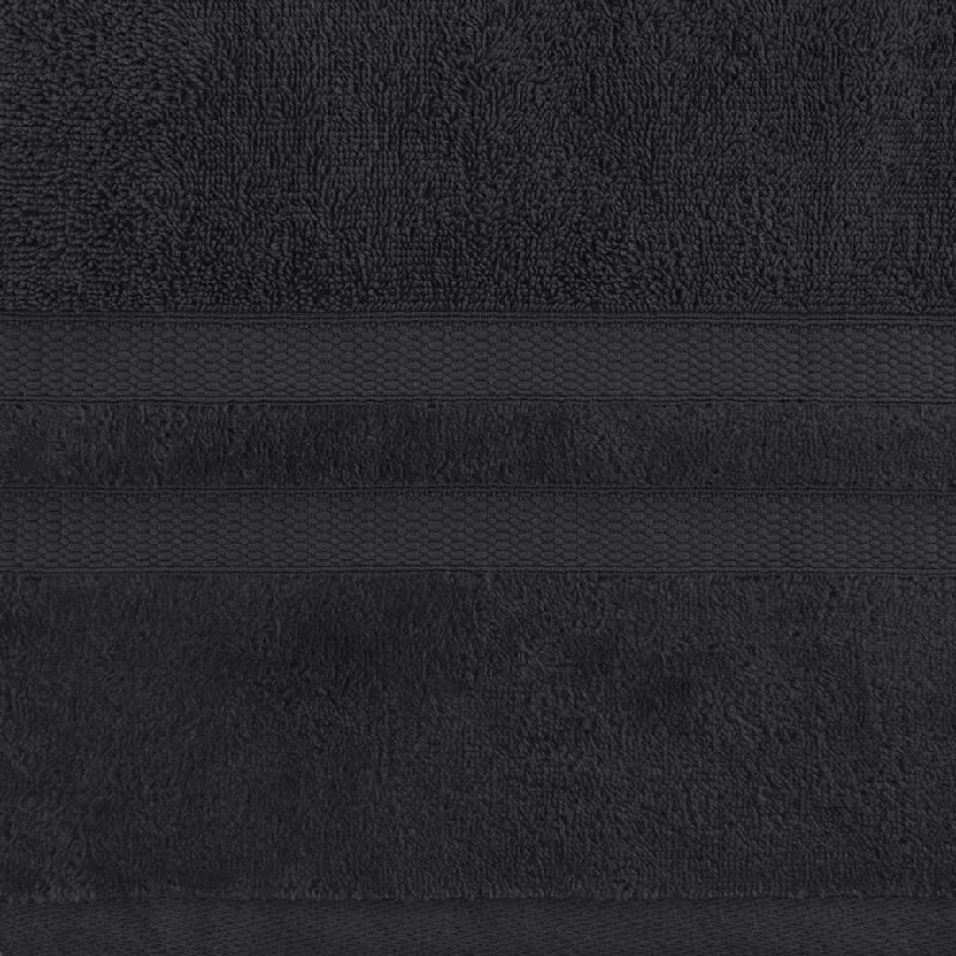 Ręcznik Porto 70x140 12 czarny 500g/m2 frotte Eurofirany — zdjęcie 3