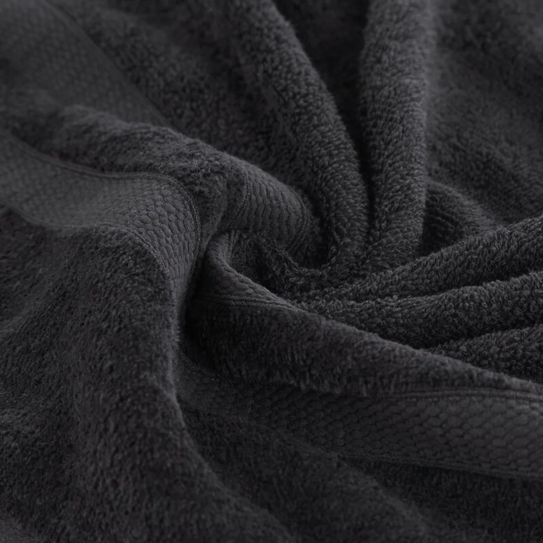 Ręcznik Porto 70x140 12 czarny 500g/m2 frotte Eurofirany — zdjęcie 4