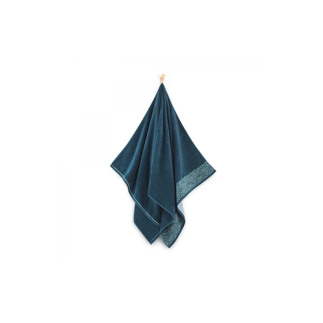 Ręcznik Ravenna 30x50 morpho turkusowy 450 g/m2 5629 Zwoltex — zdjęcie 2