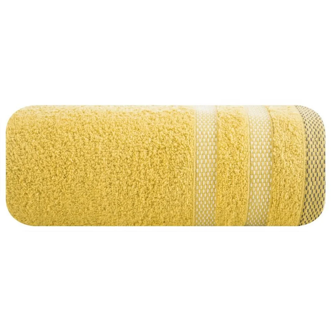 Ręcznik Riki 50x90 musztardowy 11 400g/m2 Eurofirany — zdjęcie 2
