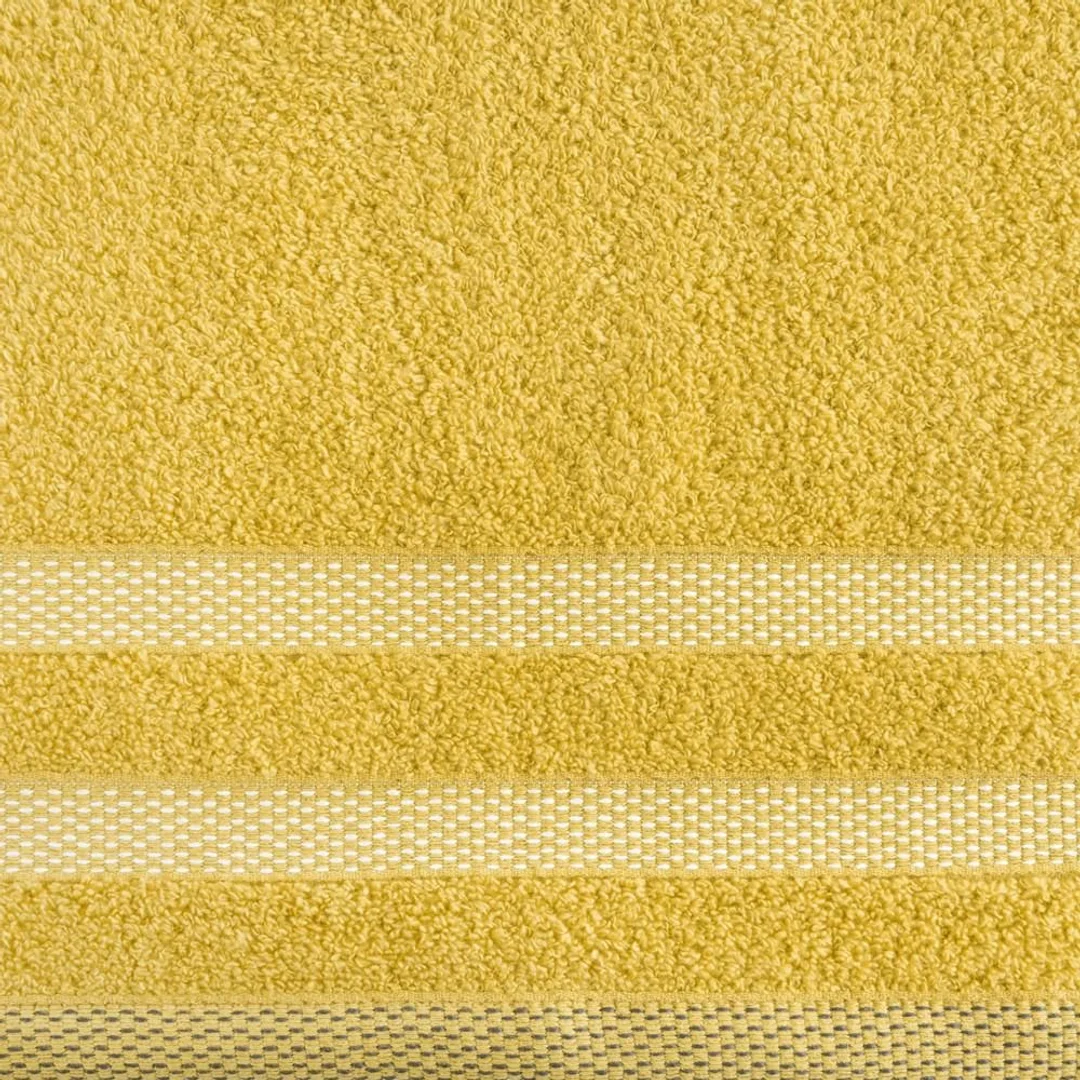 Ręcznik Riki 50x90 musztardowy 11 400g/m2 Eurofirany — zdjęcie 3