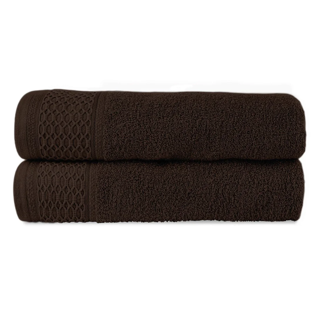 Ręcznik Solano 70x140 brązowy ciemny frotte 100% bawełna Darymex — zdjęcie 2