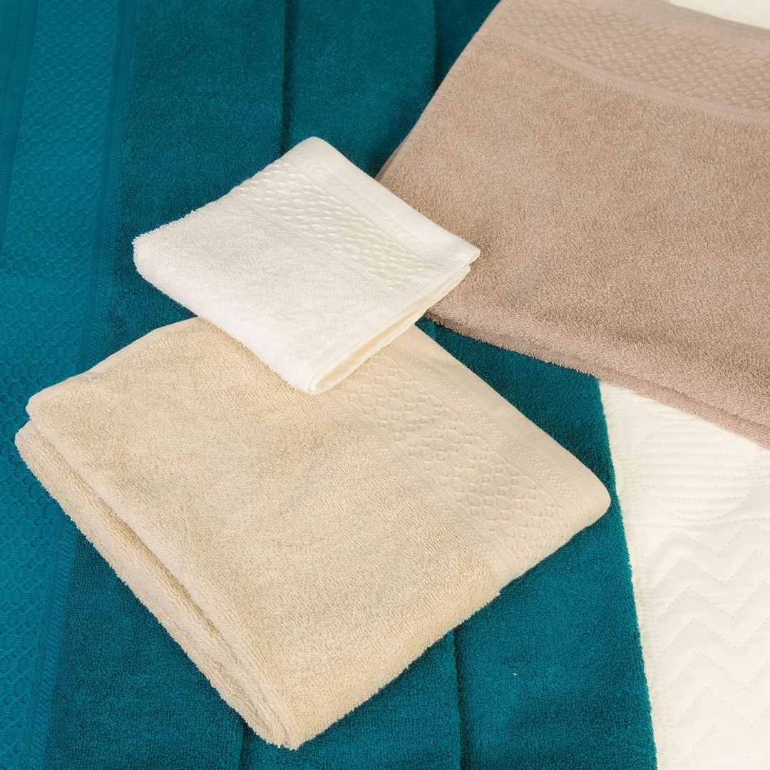 Ręcznik Solano 70x140 brązowy ciemny frotte 100% bawełna Darymex — zdjęcie 5