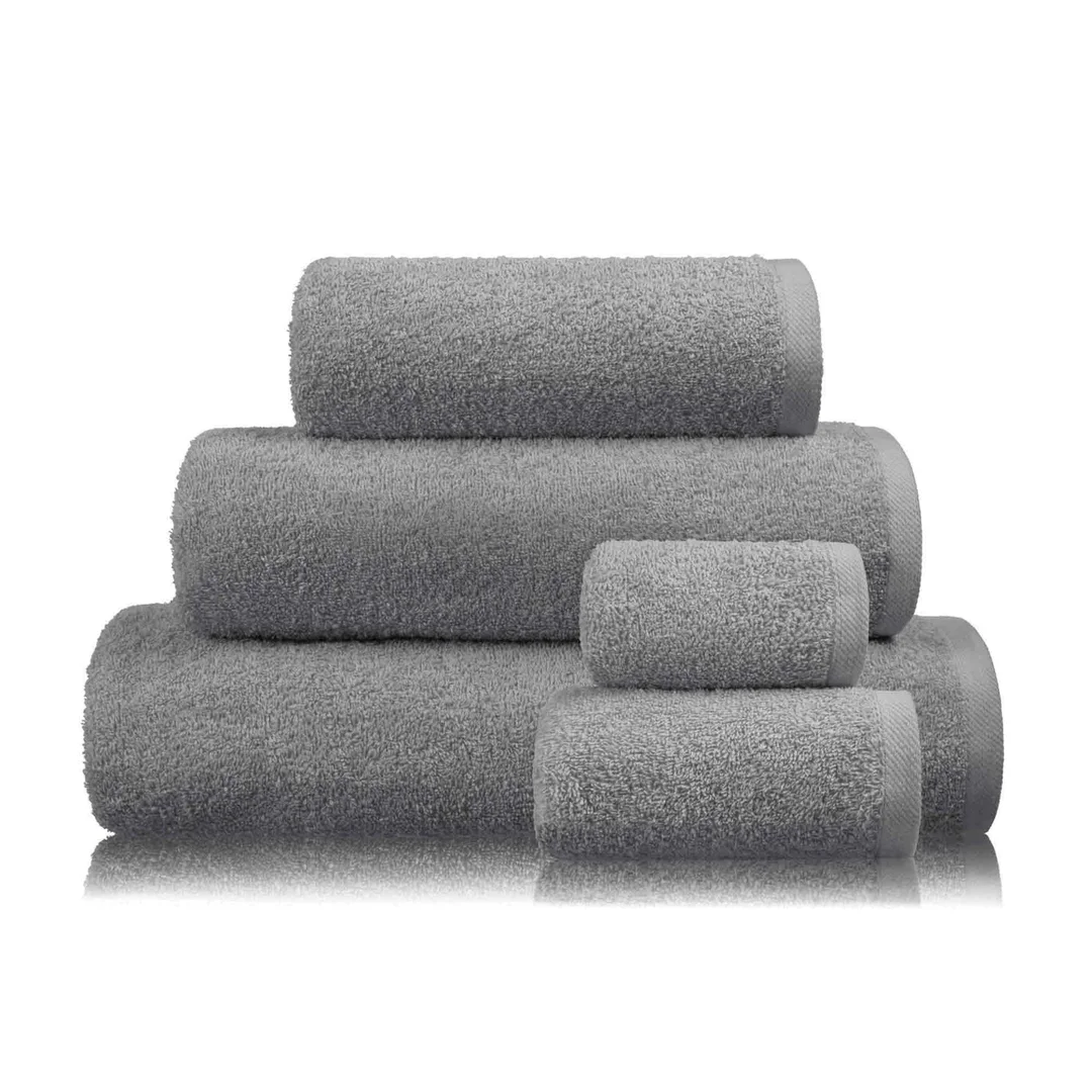 Ręcznik SPA 80x180 szary hotelowy do sauny 450 g/m2 — zdjęcie 2
