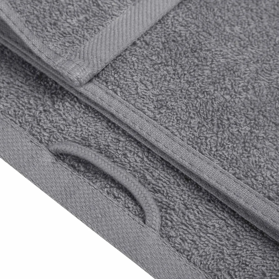 Ręcznik SPA 80x180 szary hotelowy do sauny 450 g/m2 — zdjęcie 4
