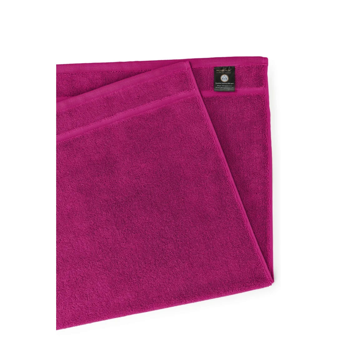Ręcznik Supreme 40x60 amarantowy z bawełny Egipskiej 800 g/m2 Giza 95 — zdjęcie 2