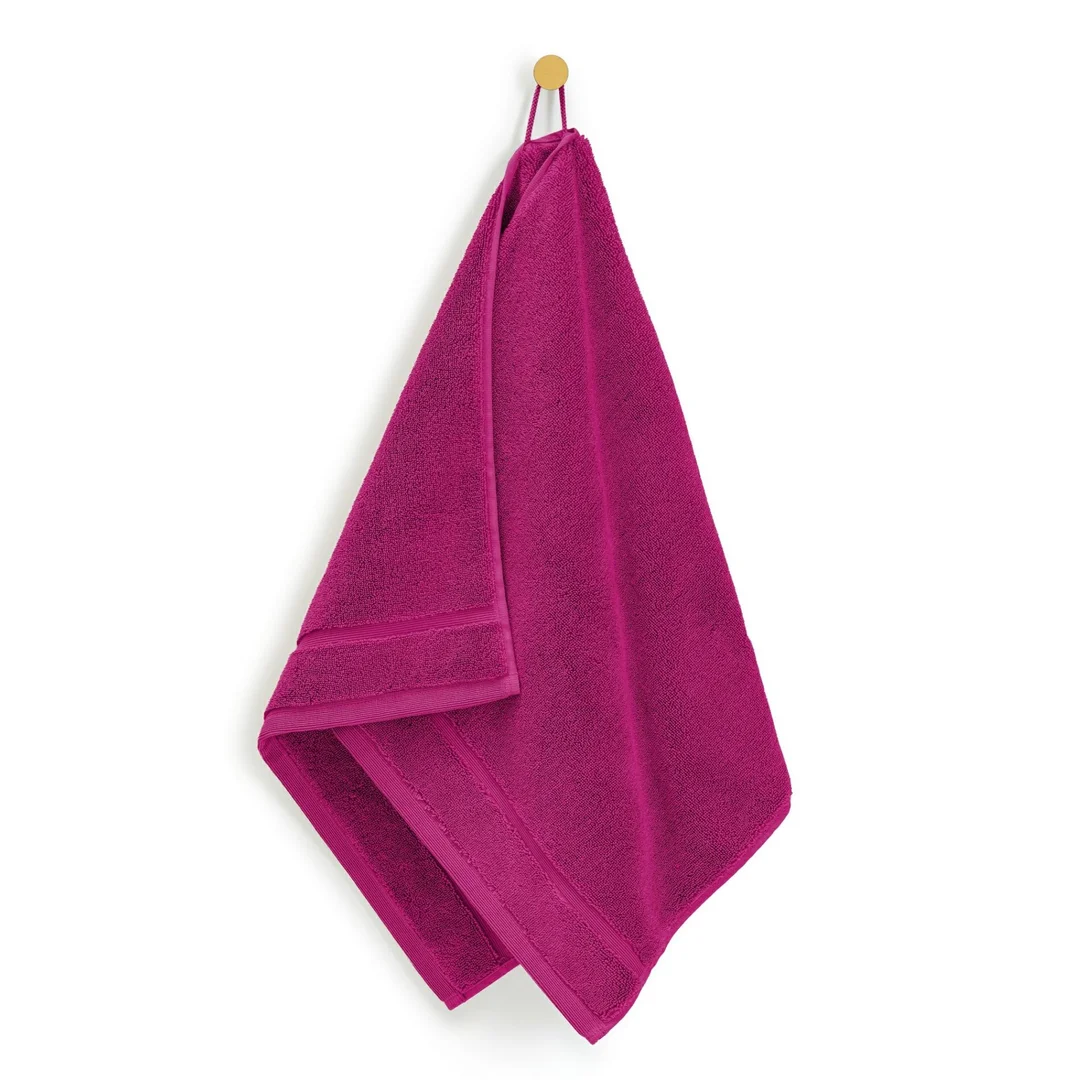 Ręcznik Supreme 40x60 amarantowy z bawełny Egipskiej 800 g/m2 Giza 95 — zdjęcie 3