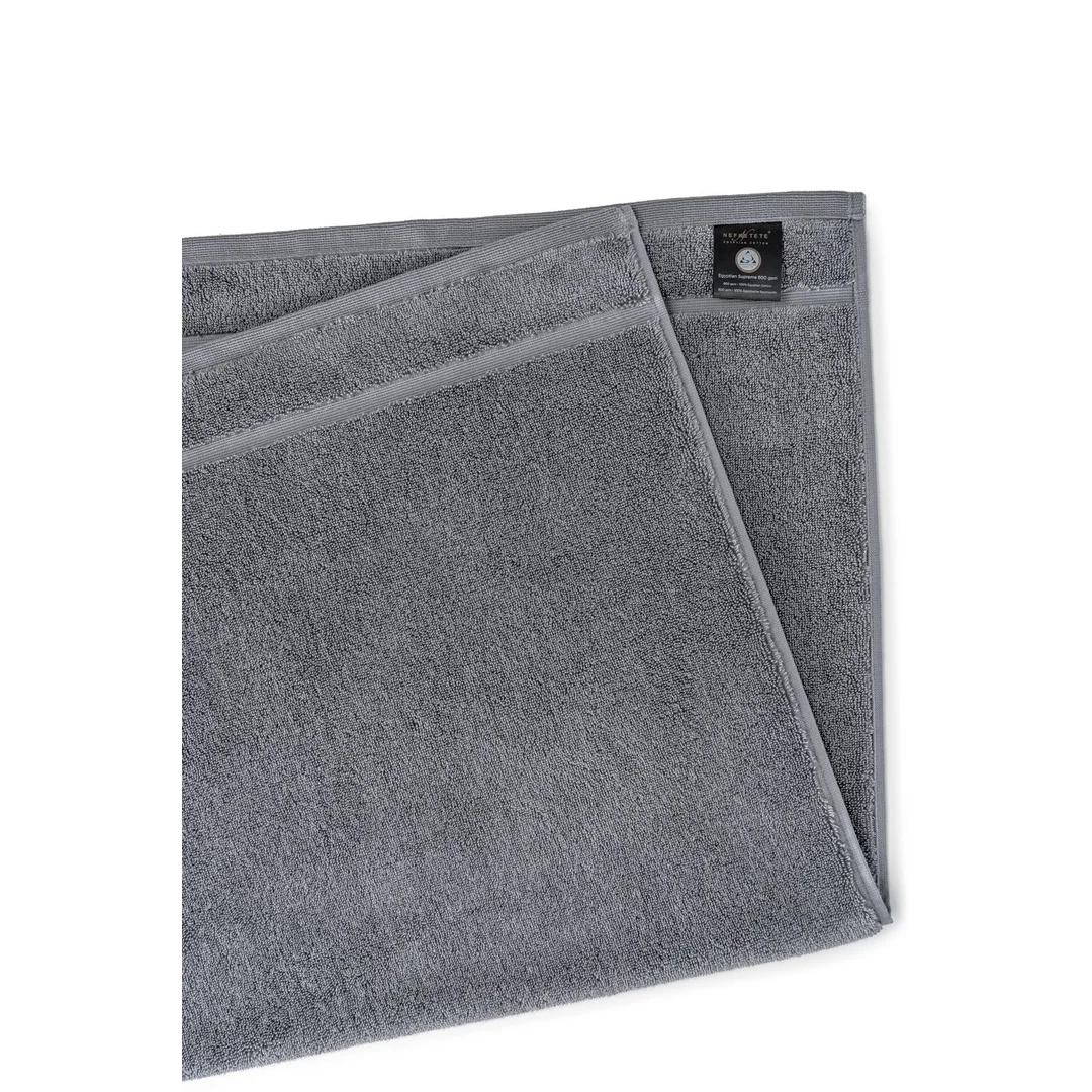 Ręcznik Supreme 40x60 antracytowy z bawełny Egipskiej 800 g/m2 Giza 95 — zdjęcie 2
