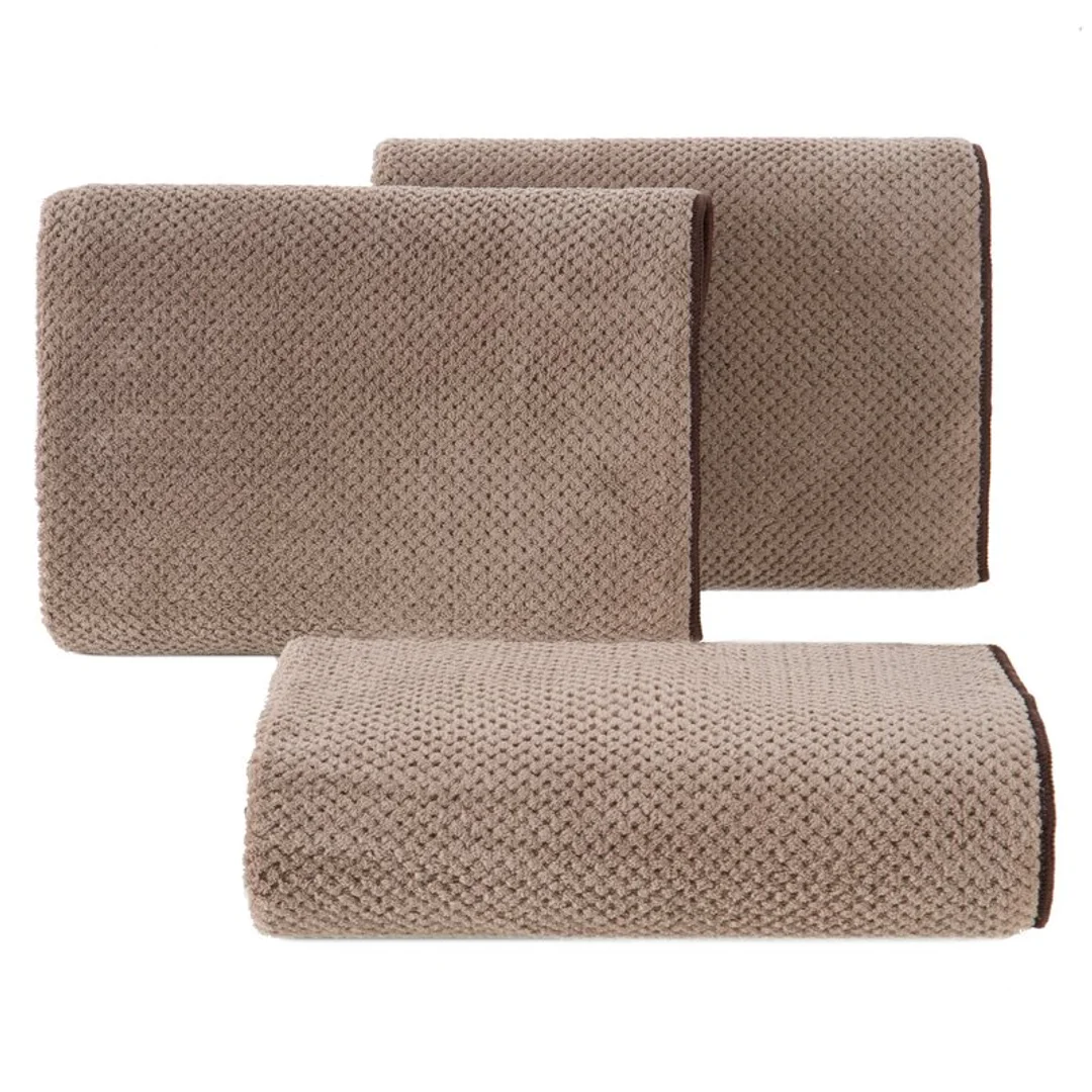 Ręcznik szybkoschnący ZOE1 50x90 beżowy 280 g/m2 Eurofirany — zdjęcie 2