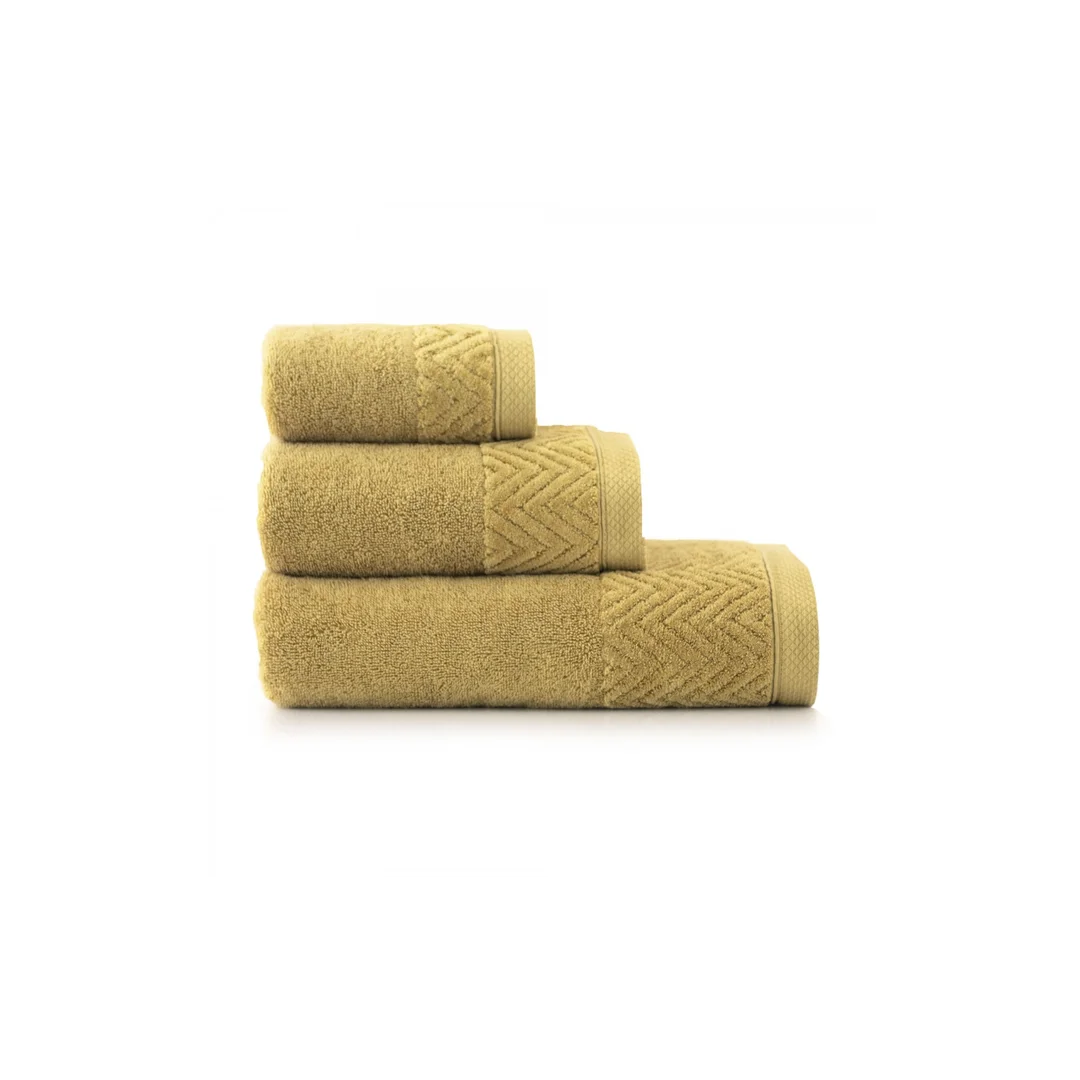Ręcznik Toscana 30x50 żółty humus 5704 9104/5704 Zwoltex 23 — zdjęcie 4