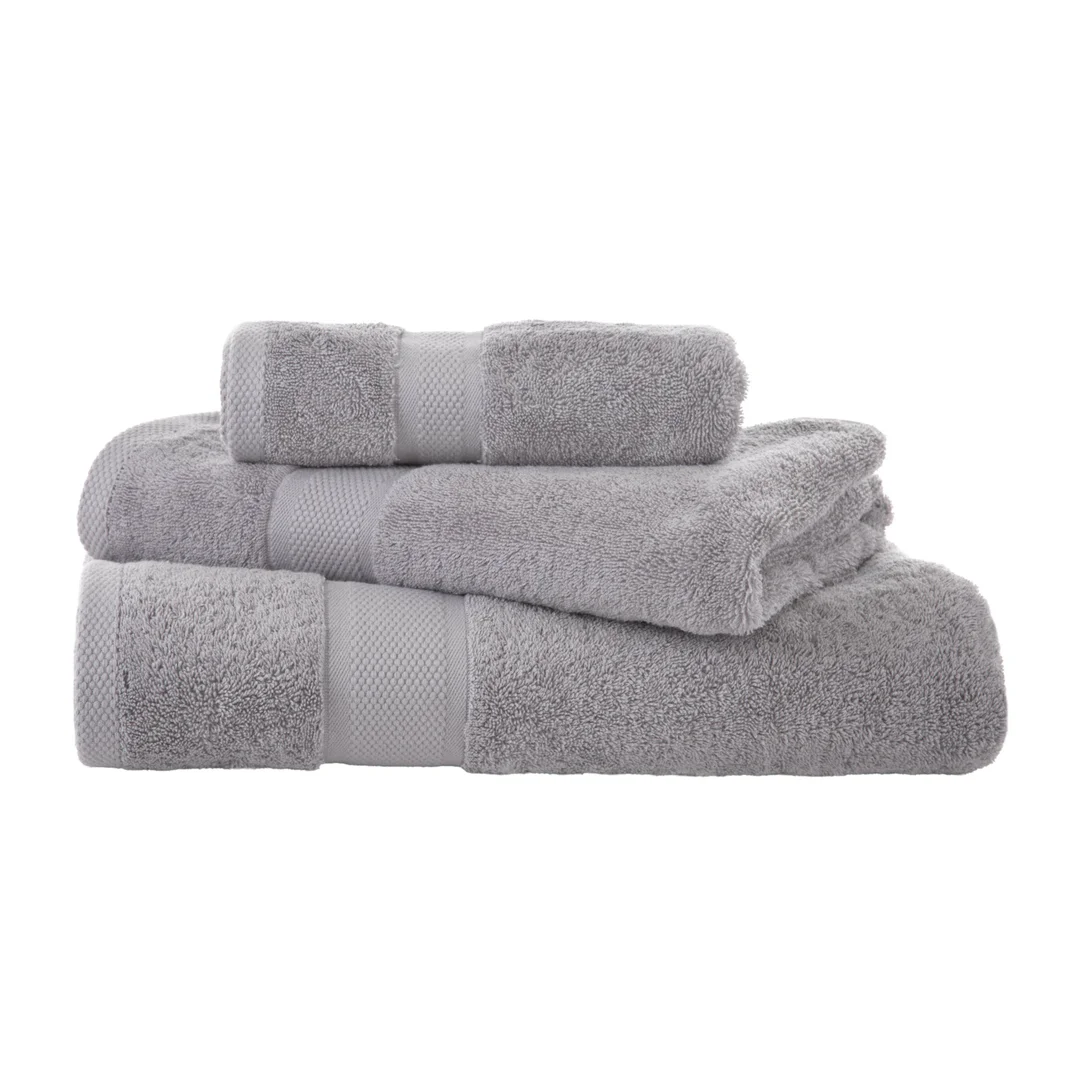 Ręcznik Ultimate 50x90 szaru bawełny egipskiej 550 g/m2 Nefretete — zdjęcie 3