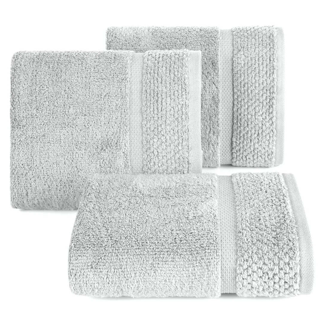 Ręcznik Vilia 50x90 srebrny frotte 530g/m2 Eurofirany — zdjęcie 4