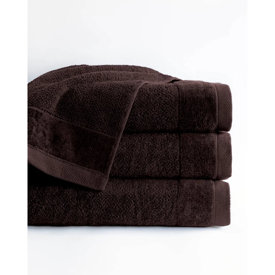 Ręcznik Vito 50x90 brązowy frotte bawełniany 550 g/m2 — zdjęcie 2