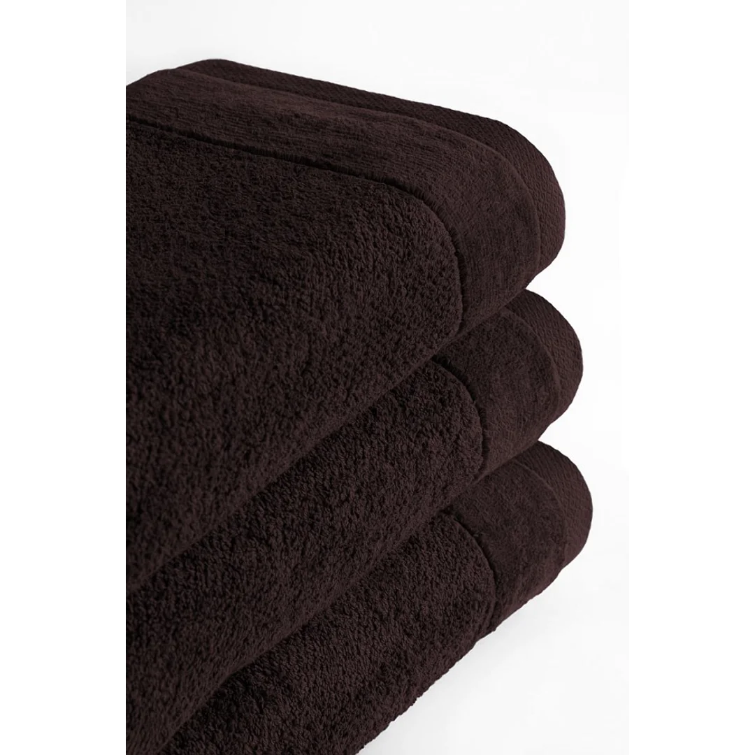 Ręcznik Vito 50x90 brązowy frotte bawełniany 550 g/m2 — zdjęcie 4