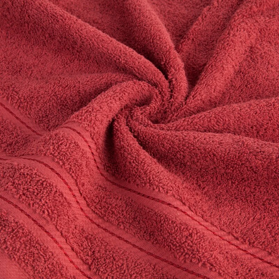Ręcznik Vito 50x90 ceglasty 480 g/m2 frotte bawełniany Eurofirany — zdjęcie 4