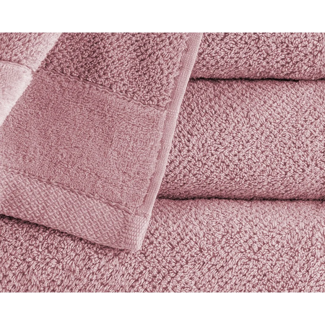 Ręcznik Vito 50x90 różowy pudrowy frotte bawełniany 550g/m2 — zdjęcie 3