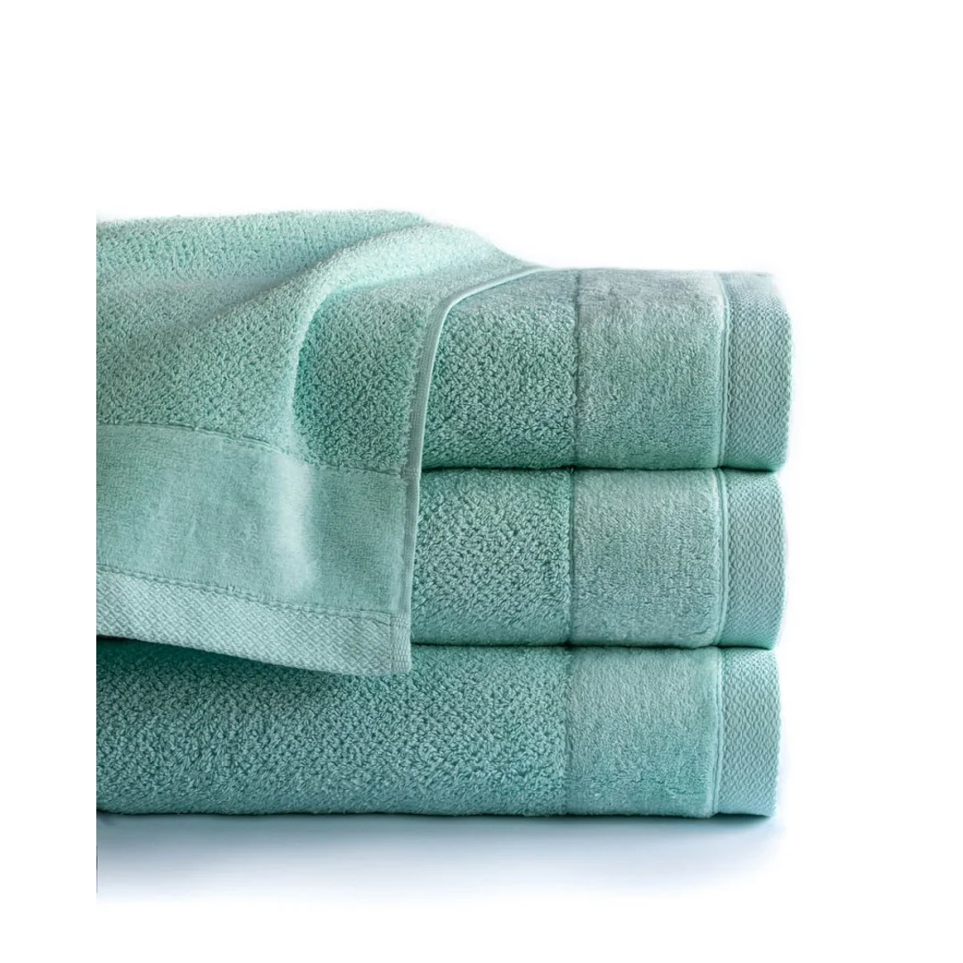 Ręcznik Vito 50x90 turkusowy jasny miętowy frotte bawełniany 550g/m2 — zdjęcie 2