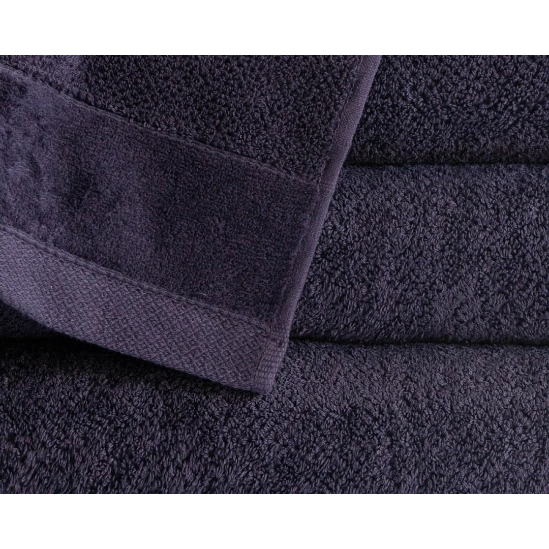Ręcznik Vito 70x140 śliwkowy frotte bawełniany 550g/m2 — zdjęcie 3