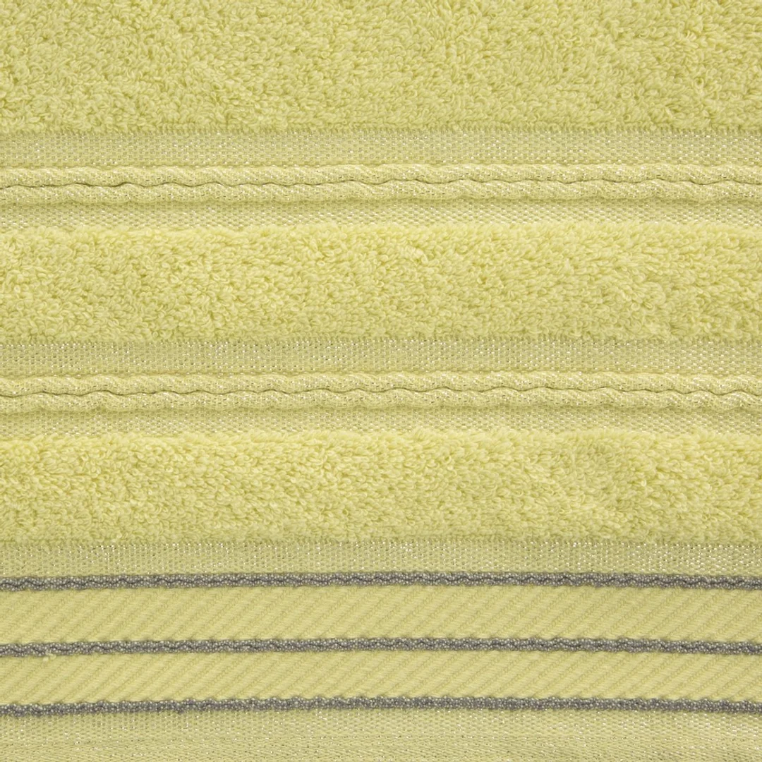 Ręcznik Wiki 50x90 06 żółty srebrne nitki 480 g/m2 — zdjęcie 3