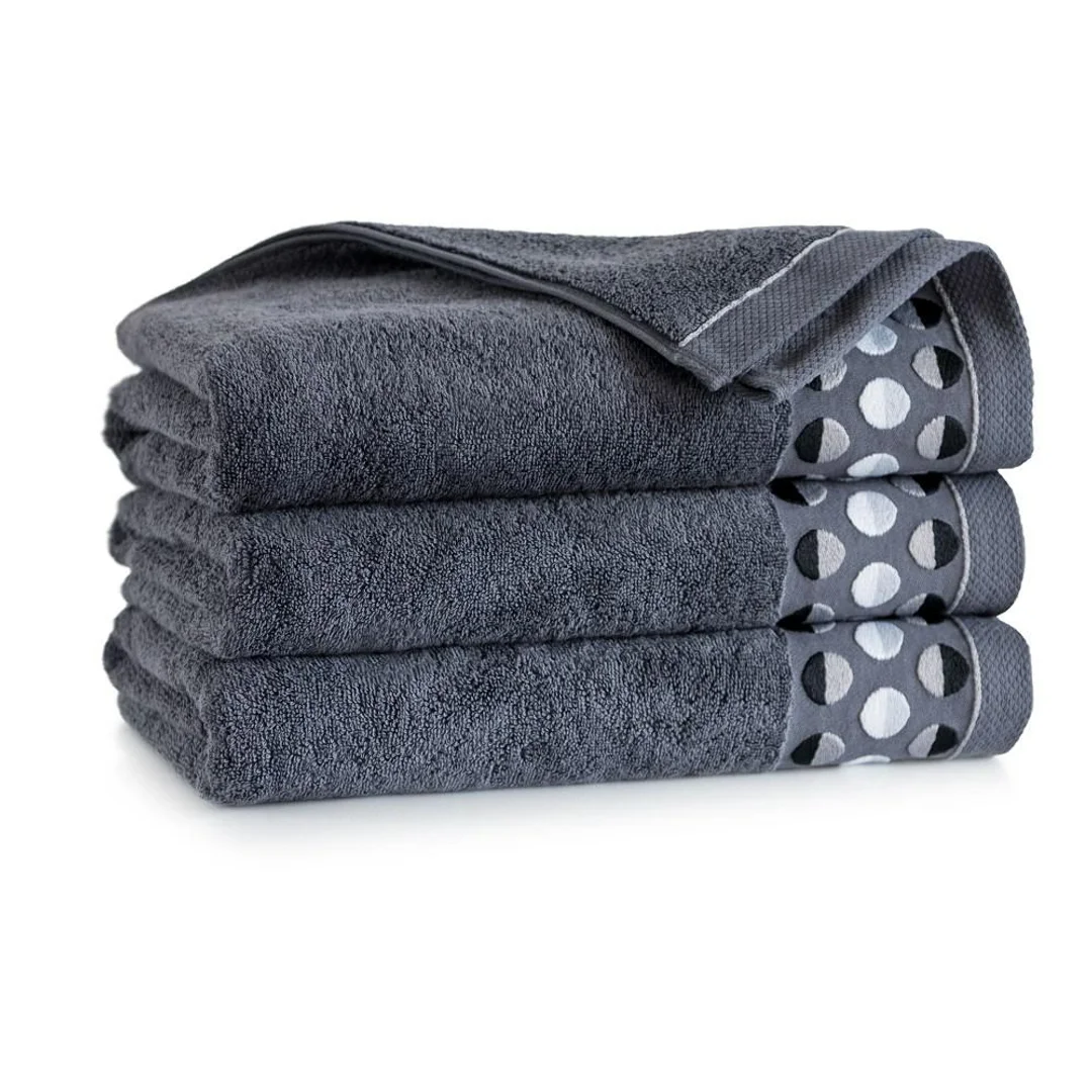Ręcznik Zen 2 50x90 grafitowy 8673/9/k64-5951 450g/m2 — zdjęcie 2