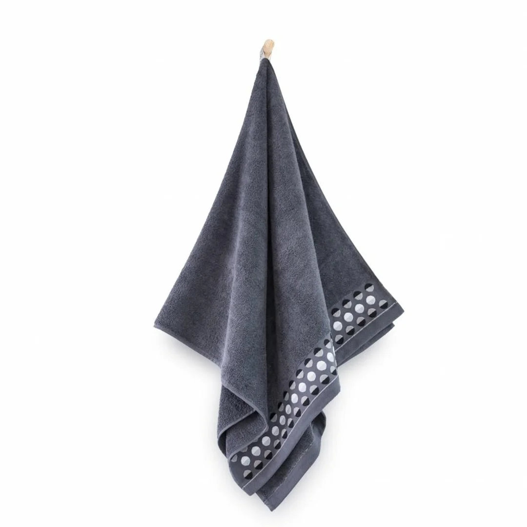 Ręcznik Zen 2 50x90 grafitowy 8673/9/k64-5951 450g/m2 — zdjęcie 3
