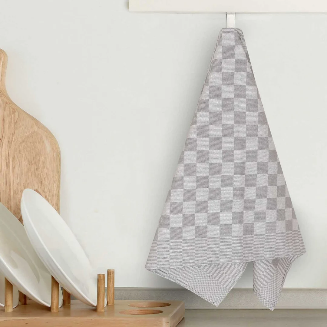 Ścierka do naczyń 50x70 Krateczka popielata 200g/m2 Darymex — zdjęcie 3