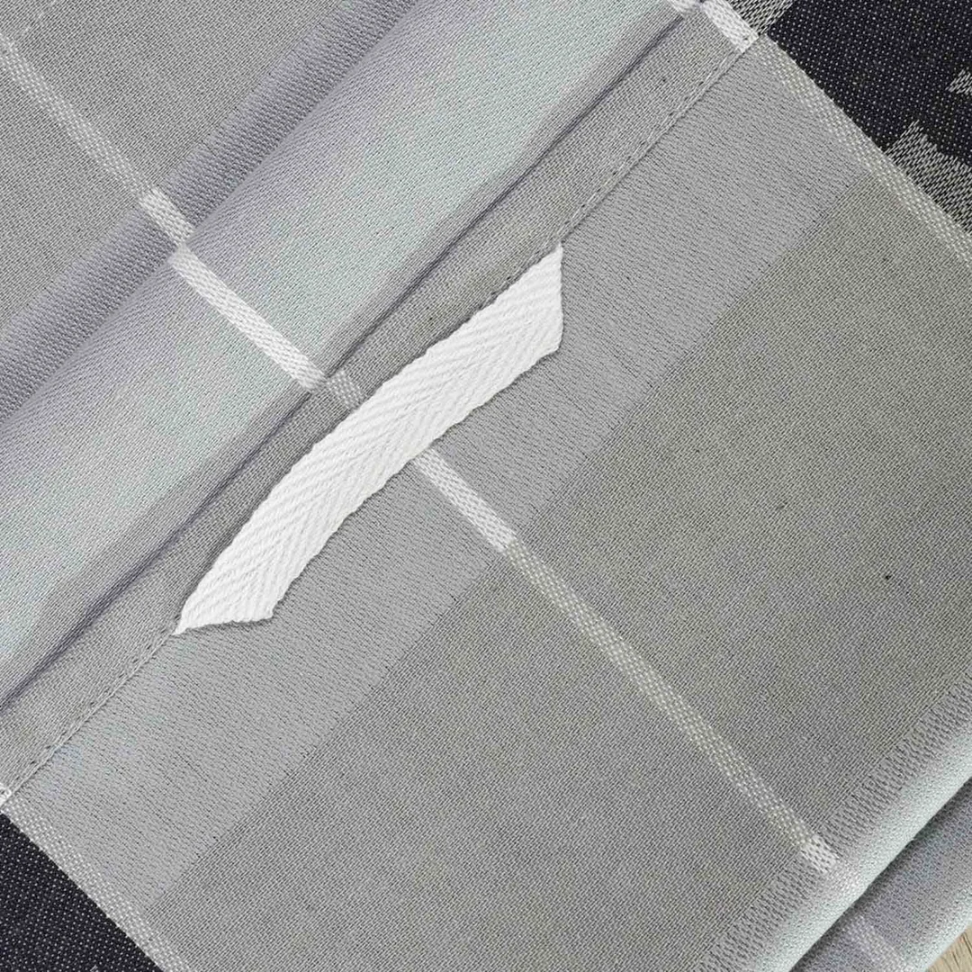 Ścierka do naczyń 50x70 Listki popielata 200g/m2 Darymex — zdjęcie 5