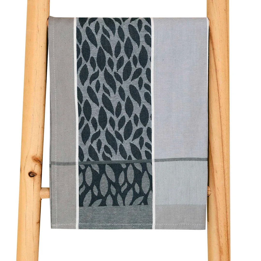 Ścierka do naczyń 50x70 Listki popielata 200g/m2 Darymex — zdjęcie 7